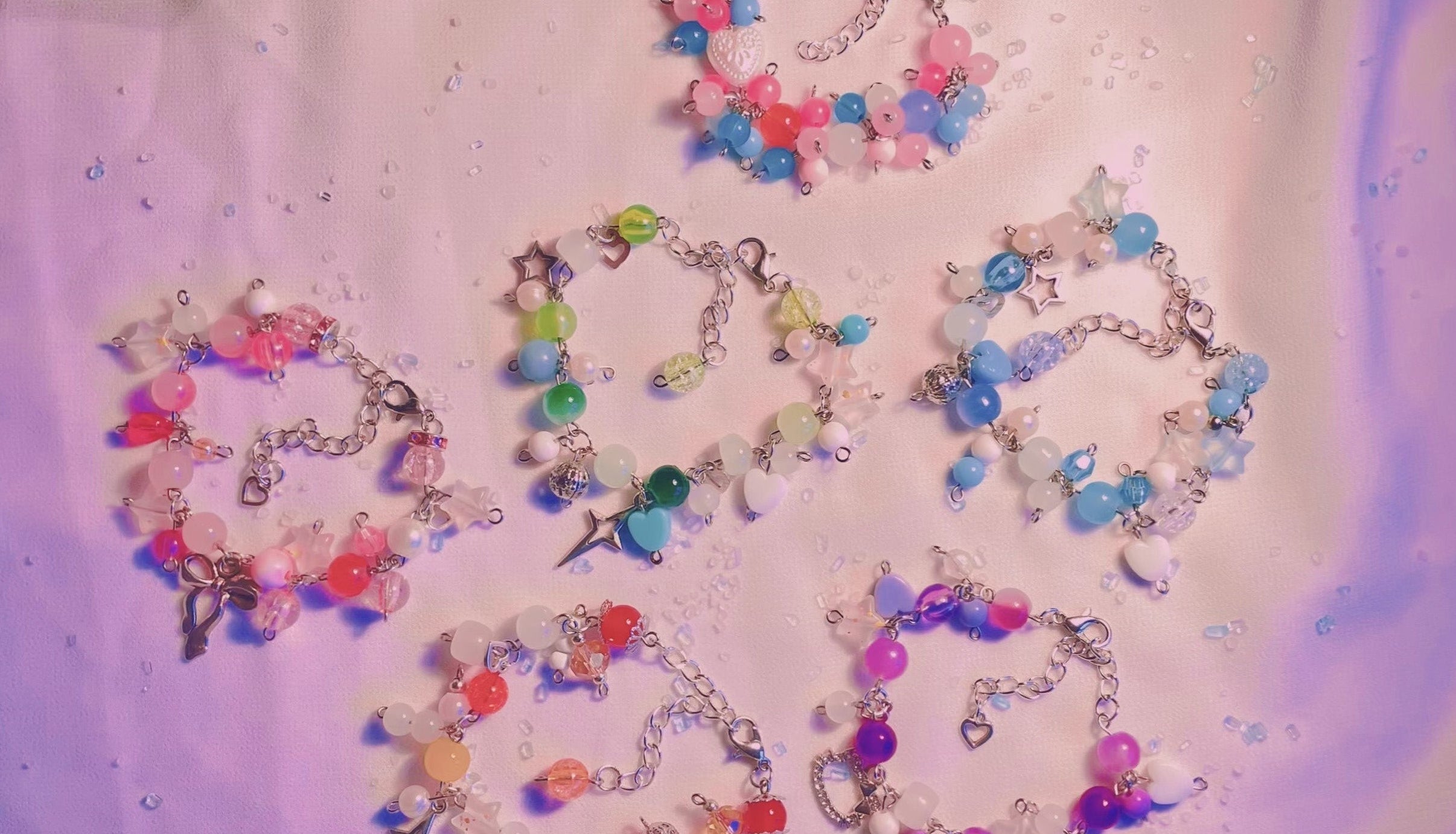 cluster bracelet collection